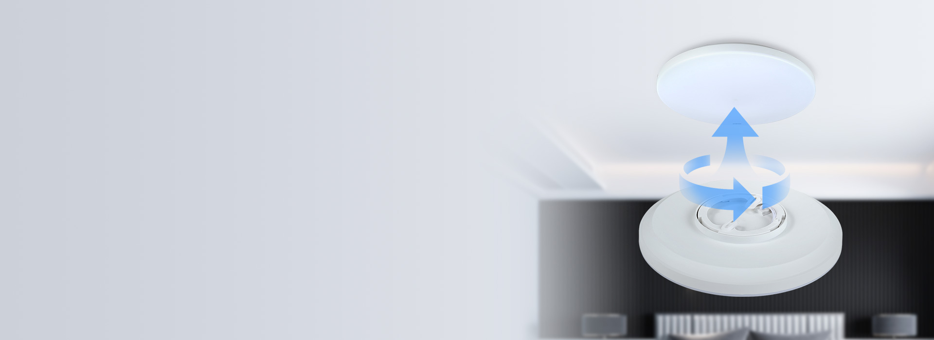 安装简单，轻松替换使用
 旋转式安装，灯...